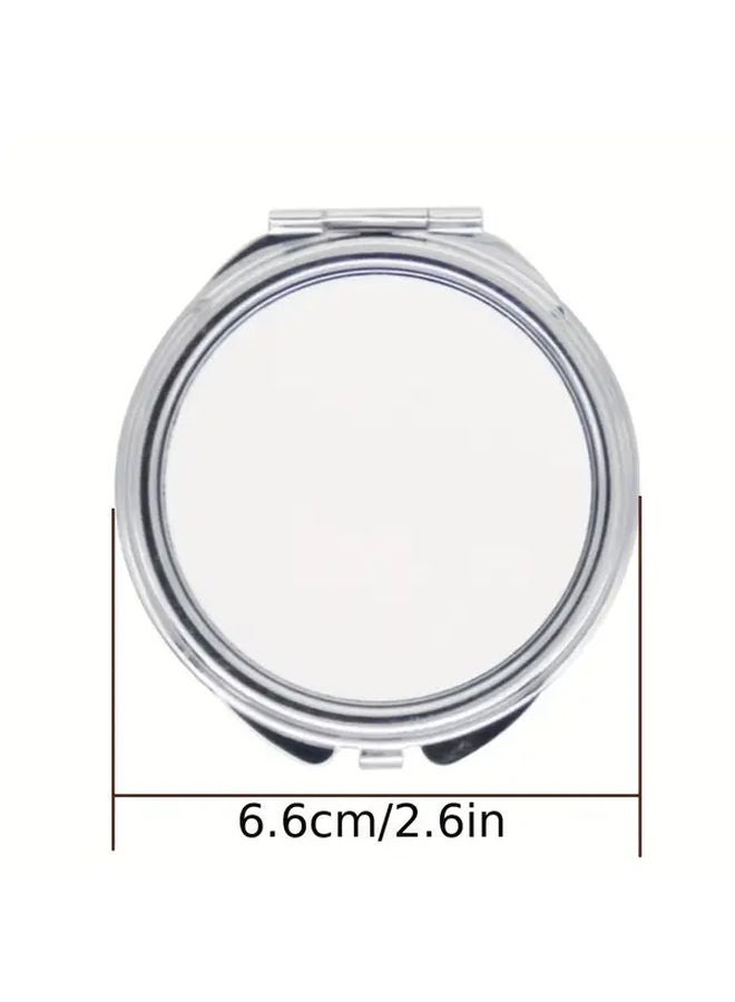 12pcs Fillet Mirror Sublimation Heat Press Print With Aluminium Plate And Glue - Image 3